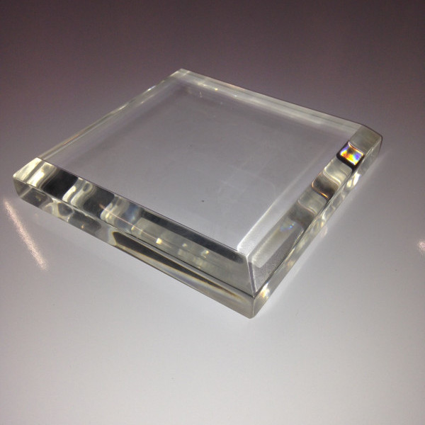 plastic design gepolijste voet juwelier display