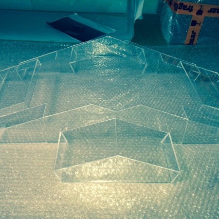 plastic design maquettehuisjes