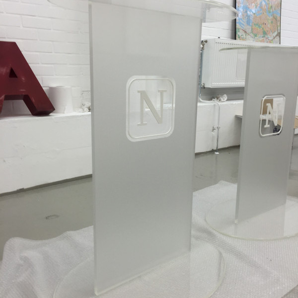 plastic design TV meubel